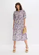 Jersey jurk met strikkoordjes, bonprix