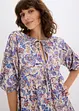Jersey jurk met strikkoordjes, bonprix