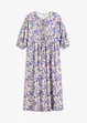 Jersey jurk met strikkoordjes, bonprix