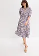 Jersey jurk met strikkoordjes, bonprix