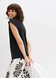 Top met ripstop inzetstuk, bonprix