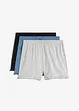 Pyjamashort met biologisch katoen (set van 3), bonprix