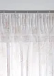 Transparant gordijn met gerecycled polyester (1 stuk), bonprix