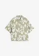 Viscose blouse met korte mouwen, bonprix
