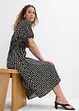 Midi jurk van zachte viscose, bonprix