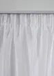 Transparant gordijn met gerecycled polyester (1 stuk), bonprix