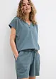 Sweat short van puur katoen, bonprix
