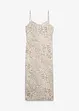 Jurk met spaghettibandjes van soepele viscose, bonprix