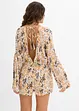 Korte jumpsuit van soepele viscose, bonprix