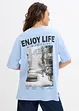 Oversized shirt van puur biologisch katoen, bonprix