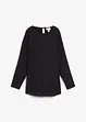 Oversized tuniek van een gestructureerde crinkle viscosemix, bonprix