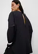 Oversized tuniek van een gestructureerde crinkle viscosemix, bonprix