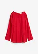 Oversized tuniek van een gestructureerde crinkle viscosemix, bonprix
