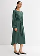 Midi jurk van fijne viscose, bonprix