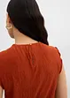 Top van gestructureerde crinkle, bonprix