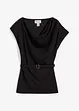 Top in gestructureerde crêpe, bonprix