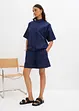 Oversized blouse van katoen, bonprix