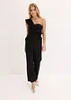 One shoulder jumpsuit met lichte viscose, bonprix