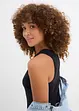 Jurk met spaghettibandjes van interlock (set van 2), bonprix