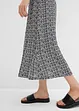 Maxi rok van viscose crinkle, bonprix