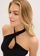 Halter top met cut-out, bonprix