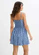 Strapless jurk van katoen, bonprix