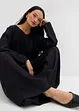 Oversized tuniek van een gestructureerde crinkle viscosemix, bonprix