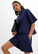 Slip-on shorts van puur katoen, bonprix