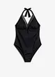 Halter badpak met een diep decolleté, bonprix