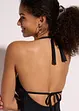Halter badpak met een diep decolleté, bonprix
