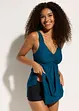 Lange tankini (2-dlg. set) met zigzagzoom, bonprix