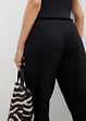 Capri broek van piqué, bonprix