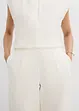Capri broek van piqué, bonprix