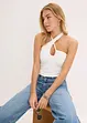 Halter top met cut-out, bonprix