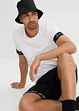 T-shirt van puur biologisch katoen, slim fit, bonprix