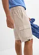 Cargo bermuda met comfortabele band, regular fit, bonprix
