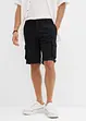 Cargo bermuda met comfortabele band, regular fit, bonprix