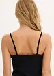 Mini jurk met details van imitatieleer, bonprix