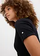 Henley shirt van puur biologisch katoen, bonprix