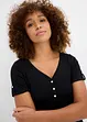 Henley shirt van puur biologisch katoen, bonprix