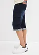 Stretch jeans bermuda, loose fit, bonprix