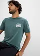 T-shirt (set van 2) van puur katoen, bonprix