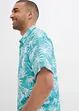 Overhemd met korte mouwen van viscose, bonprix