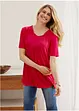 Longshirt in een viscosemix, bonprix
