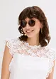 Shirt met kant, bonprix