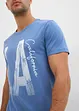 T-shirt van biologisch katoen, slim fit, bonprix