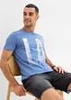 T-shirt van biologisch katoen, slim fit, bonprix