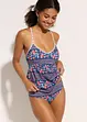 Tankini (2-dlg. set) met gekruiste bandjes, bonprix