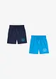 Jongens jersey bermuda (set van 2), bonprix