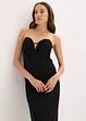 Maxi jurk met diep decolleté, bonprix
